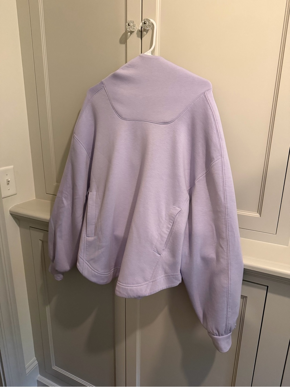 Free People Movement Lavender Hooded Sweatshirt